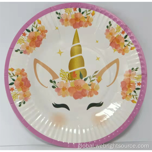 Disposable Party Paper Plate Paper Plate For Halloween Factory